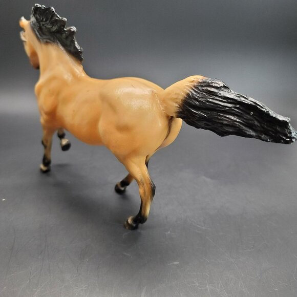 Breyer Horse Butterscotch Kiger Mustang Vintage Figurine Silver Stamp  PR187 - Picture 4 of 9
